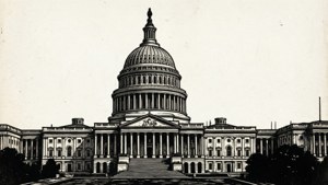 Linocut Capitol