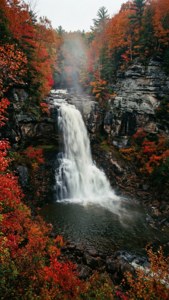 Linville Falls Autumn