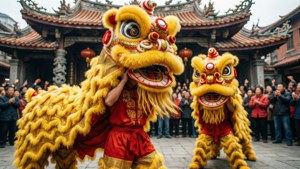 Lion Dance Performance