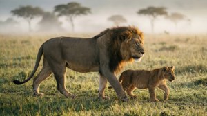 Lion Family