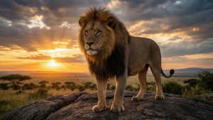 Lion King of the Mara