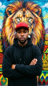 Lion Mural Pride