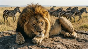 Lion on Rock