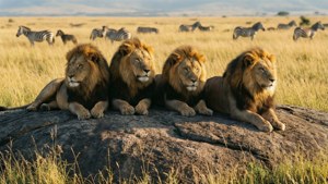Lion Pride on Kopje