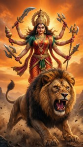 Lion Warrior Goddess