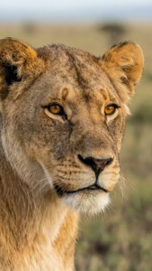 Lioness Gaze Serengeti