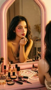Lipstick Reflection
