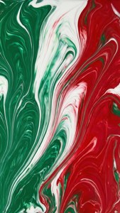 Liquid Abstract Flag