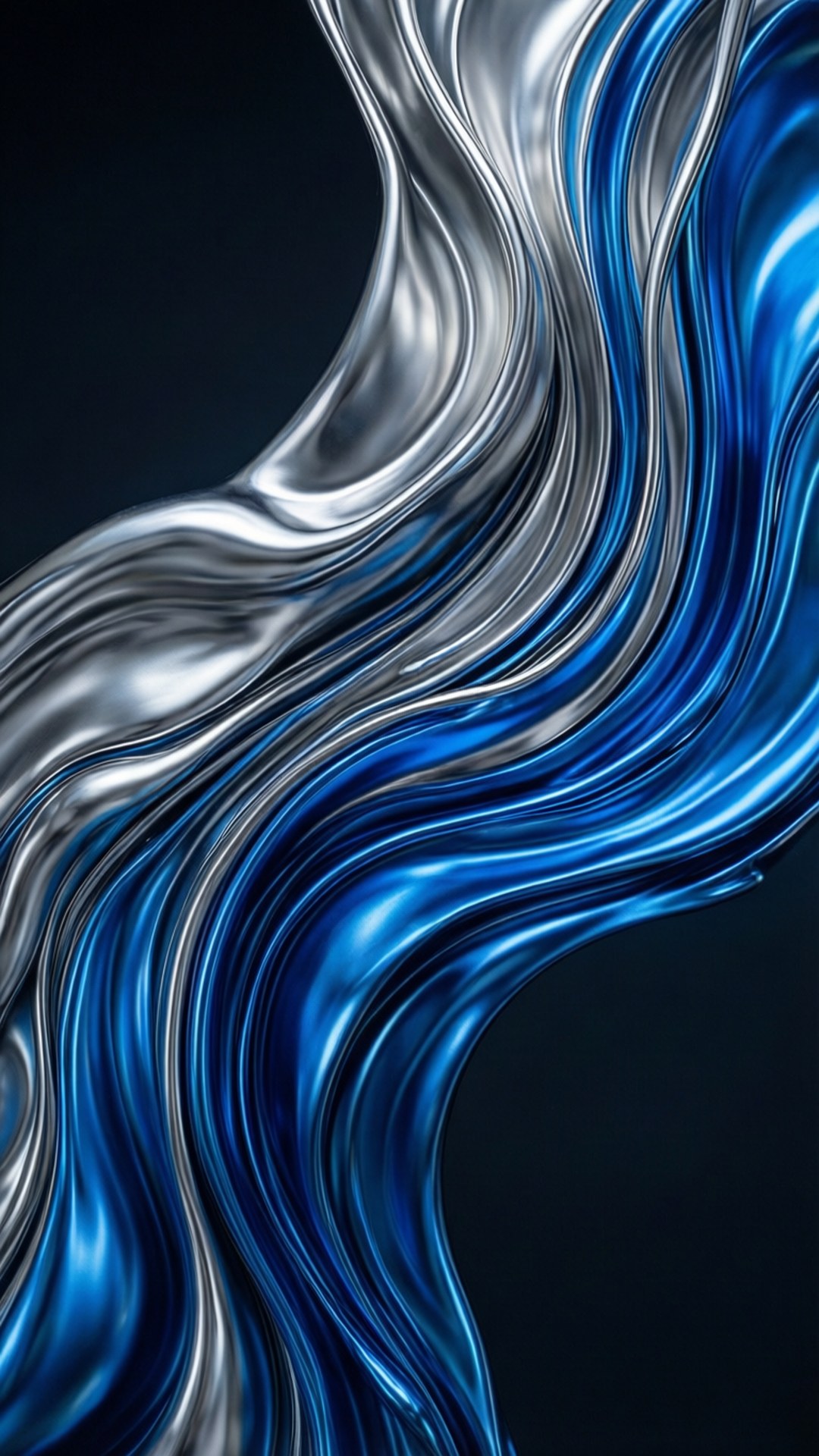 Liquid Metal Circuits by Wallpapers.art Studio