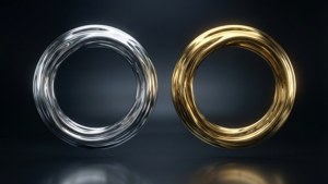 Liquid Metal Rings