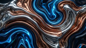 Liquid Metal Swirl