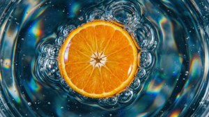 Liquid Orange Circle