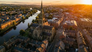 Lisburn Aerial Golden Hour