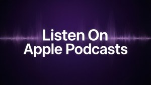 Listen On Apple Podcasts Text