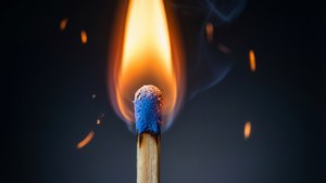 Lit Matchstick Macro