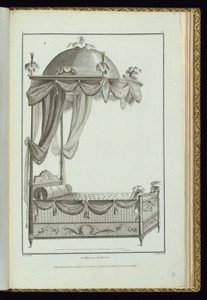 Lit Militaire, vue de côté
