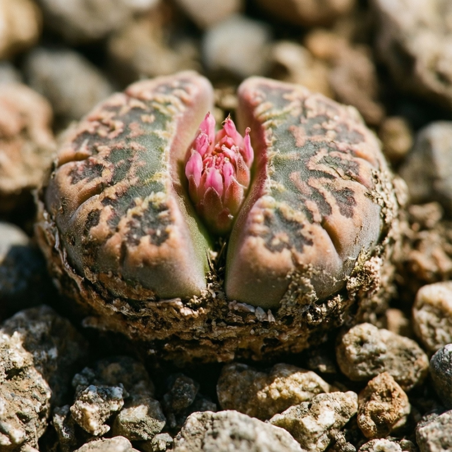 Lithops Living Stone by Wallpapers.art Studio