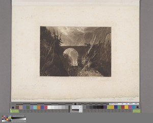 Little Devil's Bridge over the Russ above Altdorft, Switzerland