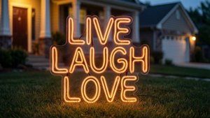 Live Laugh Love Neon