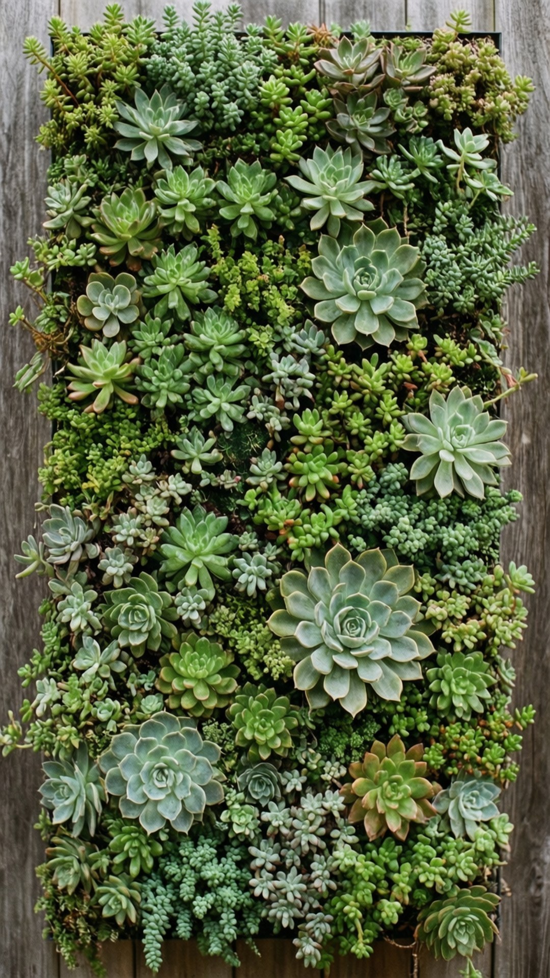 Living Wall Succulents by Wallpapers.art Studio
