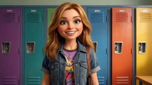 Lizzie at School