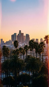 Lo-Fi LA Skyline