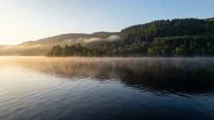 Loch Ness Dawn Panorama