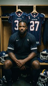 Locker Room Portrait