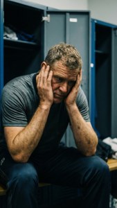 Locker Room Reflection