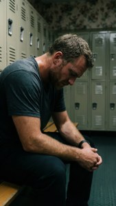 Locker Room Reflection