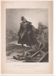Lodewijk Anton van Bourbon op het slagveld van Trocadero