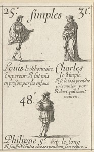 Lodewijk de Vrome, Karel III en Filips V