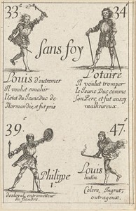 Lodewijk IV, Lotharius, Filips I en Lodewijk X