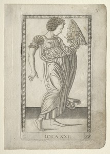 Logic (from the Tarocchi, series C:  Liberal Arts, #22)