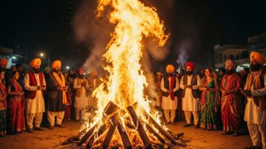Lohri Bonfire Celebration