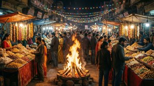 Lohri Market Festivities