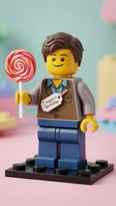 Lollipop Birthday Minifigure
