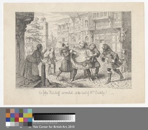 London. A Street: 'Henry IV Part II,' Act II, Scene I