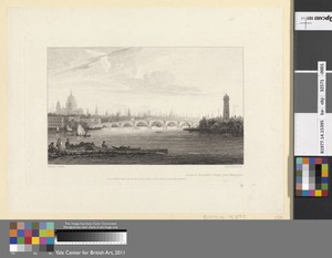 London and Blackfriars Bridge from Hungerford
