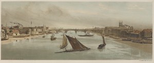 London As It Is:  London Bridge, from Southwark Bridge
