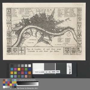 London before the Fire in 1666