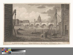 London - Blackfriars Bridge, St. Pauls