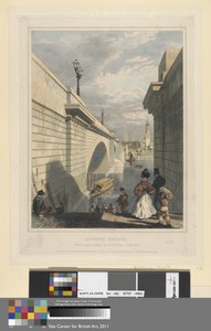London Bridge from the Upper Landing of the Steps near Tooley Street