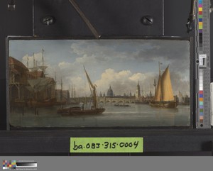 London Bridge, with St. Paul's Cathedral in the distance