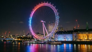 London Eye Night Lights