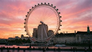 London Eye Sunset
