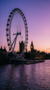 London Eye Twilight