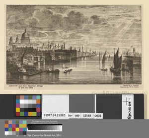 London seen from Blackfriars Bridge