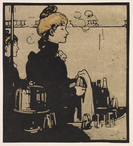 London Types: Barmaid
