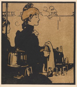 London Types: Barmaid